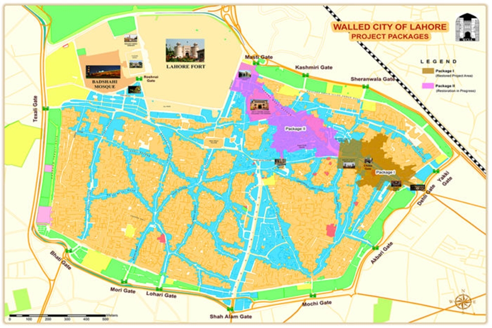 Walled city of Lahore